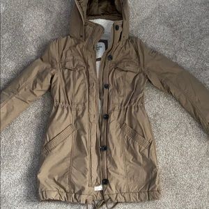 Tan Abercrombie Coat